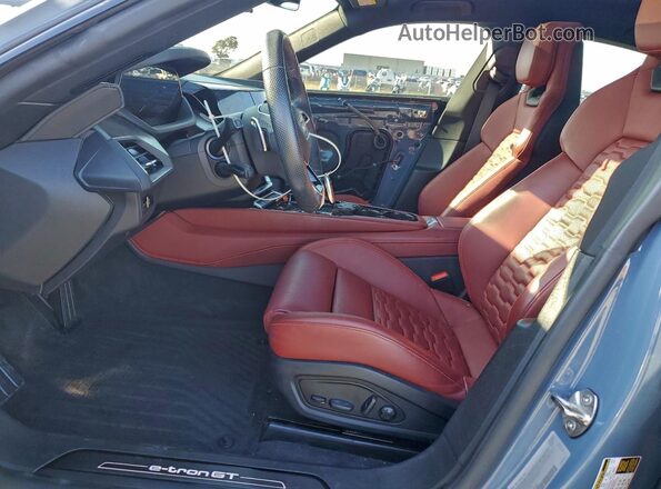 WAUEJBFW4N7005093 2022 AUDI E-TRON Gray წინა სალონის ხედი