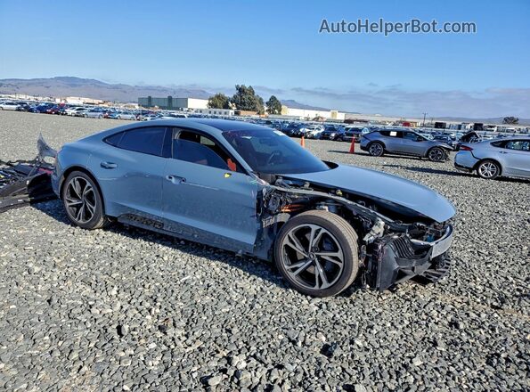 WAUEJBFW4N7005093 2022 AUDI E-TRON Gray წინა მარჯვენა