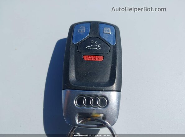 WAUENAF4XKA015610 2019 AUDI OTHER White Вид панелі приладів
