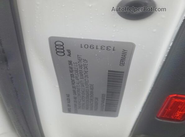 WAUFACF54RA097929 2024 AUDI OTHER White VIN კოდის სტიკერის ხედი