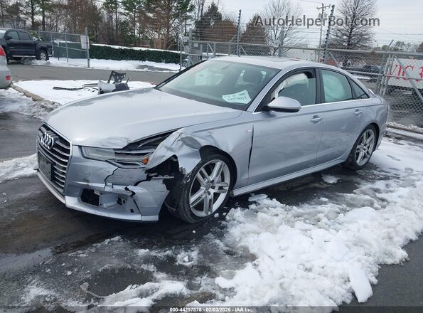 WAUGFAFC8GN140151 2016 AUDI OTHER Silver Առջևի ձախ երեք քառորդ տեսարան