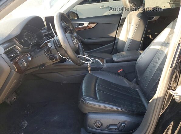 WAUGMAF48KA011180 2019 AUDI OTHER Black წინა სალონის ხედი