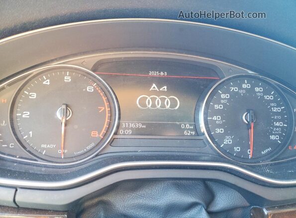 WAUGMAF48KA011180 2019 AUDI OTHER Black ხელსაწყოთა პანელის ხედი