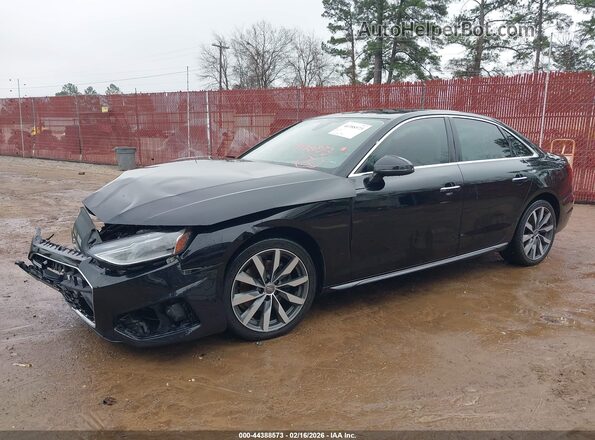 WAUGMAF49LN005124 2020 AUDI OTHER Black Առջևի ձախ երեք քառորդ տեսարան