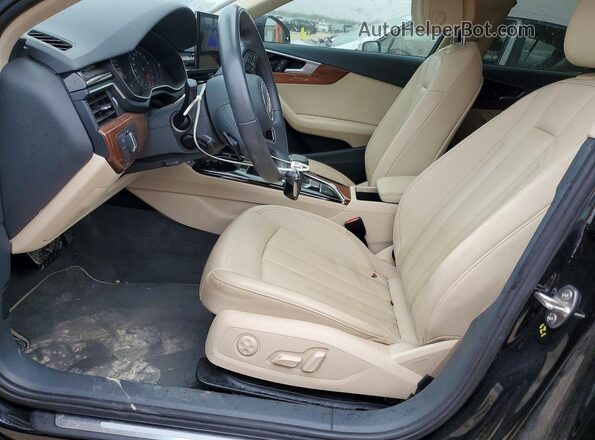 WAUGMAF4XLN005133 2020 AUDI OTHER Black Вид салону спереду