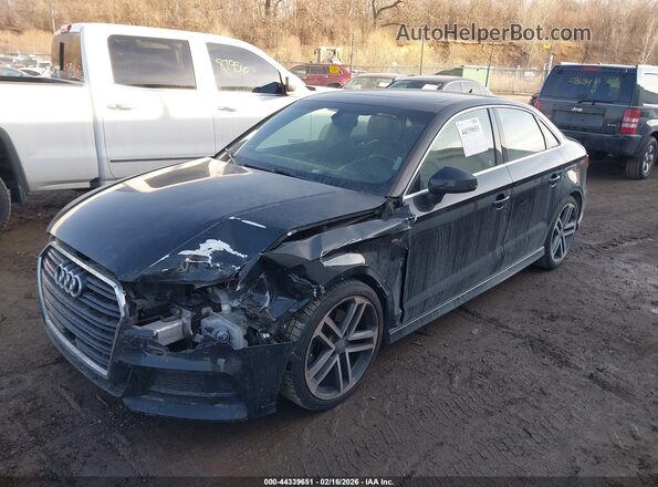 WAUGUGFF0J1032513 2018 AUDI OTHER Black წინა მარცხენა ხედი სამი მეოთხედიდან