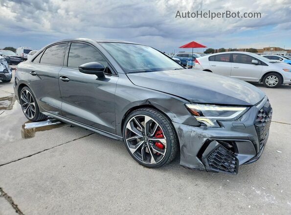 WAUH3DGY0NA002987 2022 AUDI S3 Серый Передняя правая четверть