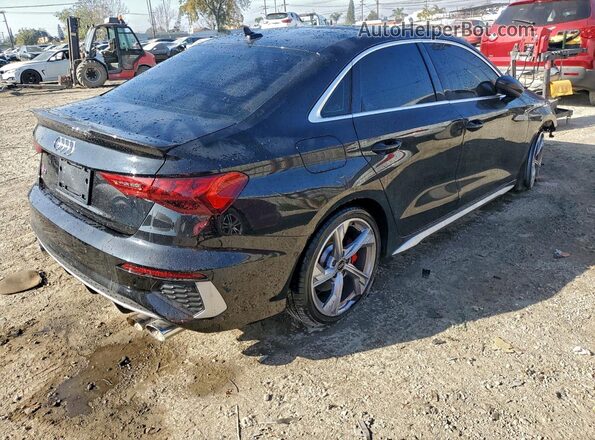 WAUH3DGY0PA044837 2023 AUDI S3 Black Հետևի աջ