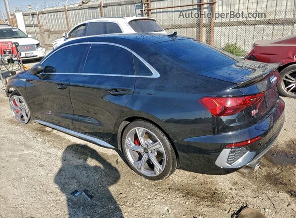 WAUH3DGY0PA044837 2023 AUDI S3 Black Հետևի ձախ