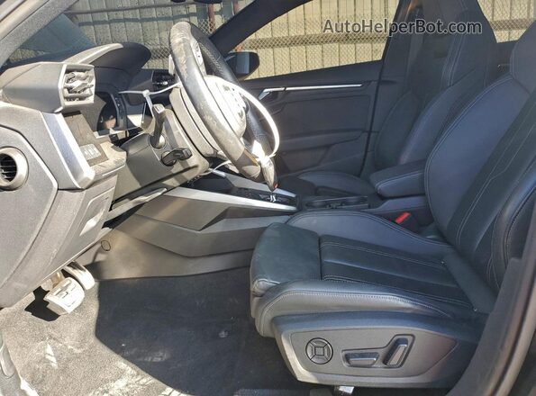 WAUH3DGY0PA044837 2023 AUDI S3 Black Սալոնի դիմացի տեսք