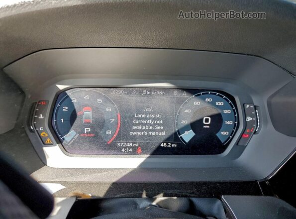 WAUH3DGY0PA044837 2023 AUDI S3 Black Սարքավորումների վահանակի տեսք