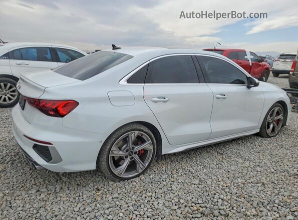 WAUH3DGY2PA099287 2023 AUDI S3 White Trasero derecho