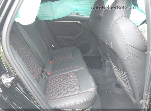 WAUH3DGY2PA135785 2023 AUDI S3 Black Widok naklejki z numerem VIN