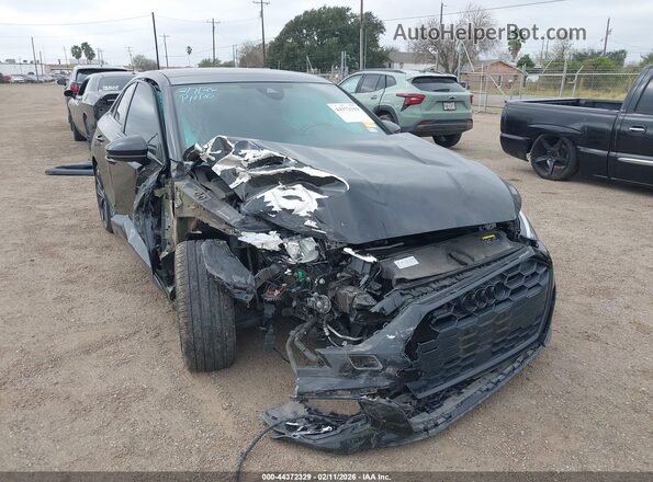 WAUH3DGY2PA135785 2023 AUDI S3 Black Widok z przodu