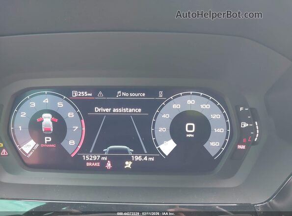 WAUH3DGY2PA135785 2023 AUDI S3 Black Widok tylnych siedzeń