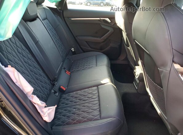 WAUH3DGY8PA033701 2023 AUDI S3 Black Widok tylnych siedzeń