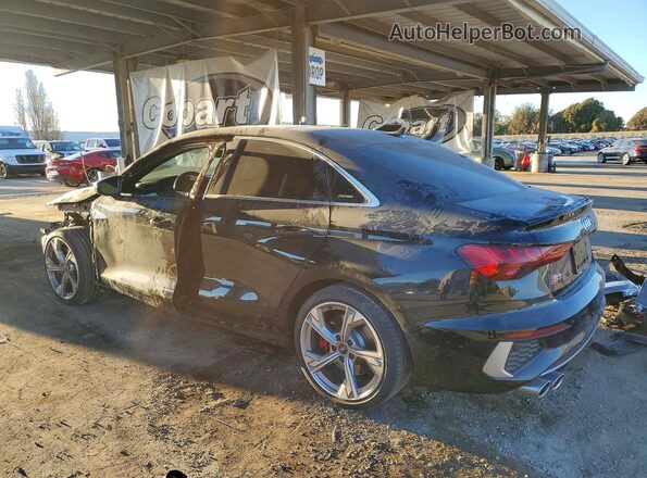 WAUH3DGY9PA053598 2023 AUDI S3 Black Rear left