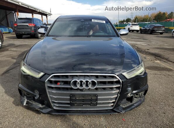 WAUHFAFC1JN015567 2018 AUDI S6 Black Front view