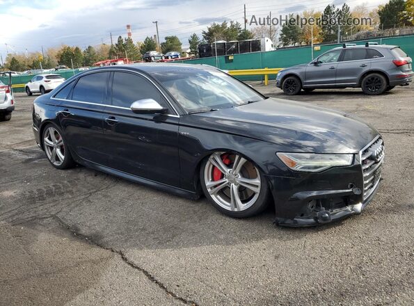 WAUHFAFC1JN015567 2018 AUDI S6 Black Front right