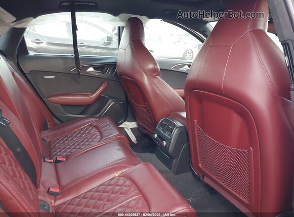 WAUHFAFC6HN022332 2017 AUDI S6 Red Widok naklejki z numerem VIN