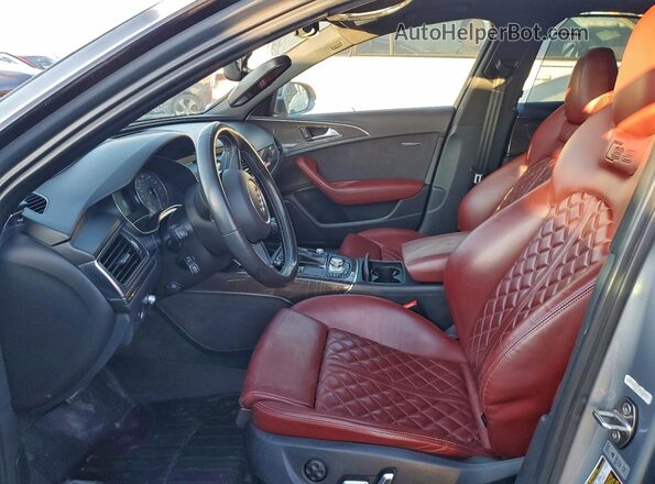 WAUHFAFCXHN117914 2017 AUDI S6 Silver 