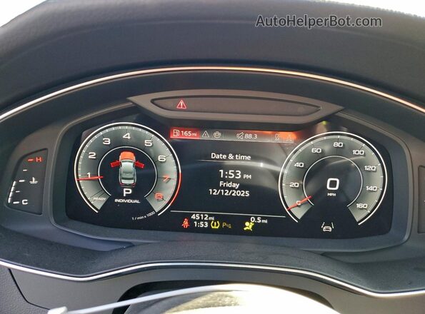 WAUK3BF2XRN048607 2024 AUDI OTHER Серый Вид щитка приборов