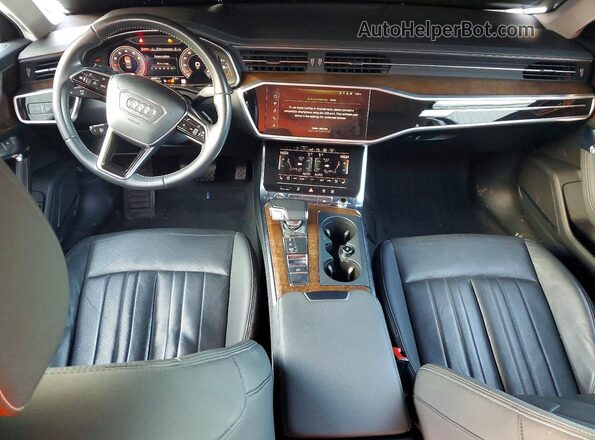WAUL2AF21KN060927 2019 AUDI OTHER White Widok deski rozdzielczej