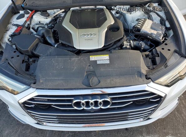 WAUL2AF21KN060927 2019 AUDI OTHER White Widok wnętrza z tyłu