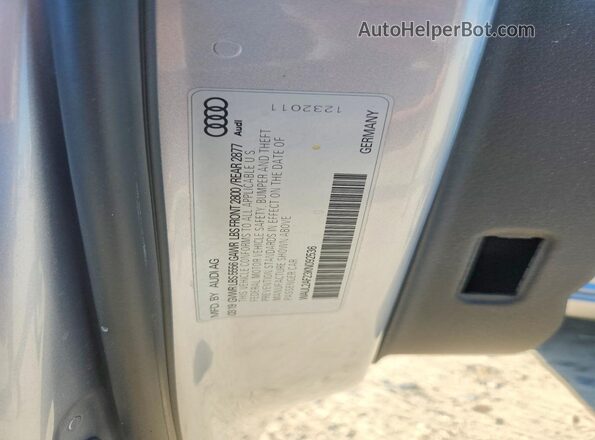 WAUL2AF23KN092536 2019 AUDI OTHER Серебряный 