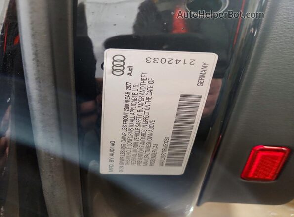 WAUL2BF21RN053265 2024 AUDI OTHER Black Вид підкапотного простору