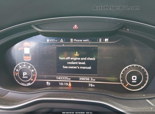 WAULNAF47HN034351 2017 AUDI OTHER Black Vista de los asientos traseros