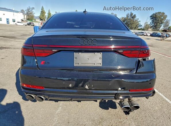 WAULSAF86RN005209 2024 AUDI S8 Black Rear view
