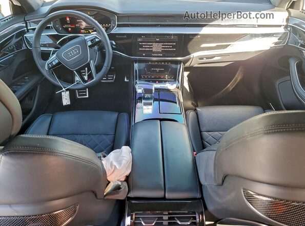 WAULSAF86RN005209 2024 AUDI S8 Black Dashboard view
