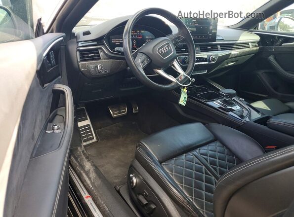 WAUP4AF50PA069686 2023 AUDI S5 Black წინა პანელის ხედი