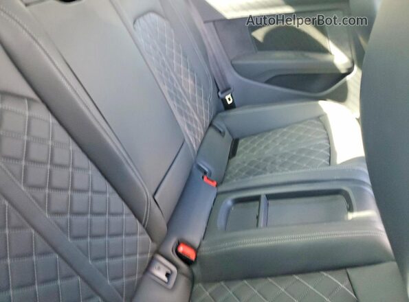 WAUP4AF50PA069686 2023 AUDI S5 Black უკანა სავარძლების ხედი