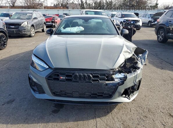 WAUP4AF51MA034781 2021 AUDI S5 Gray Դիմացի տեսք
