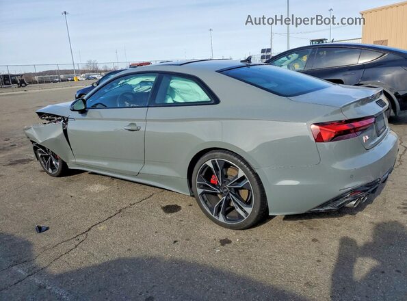 WAUP4AF51MA034781 2021 AUDI S5 Gray Հետևի ձախ