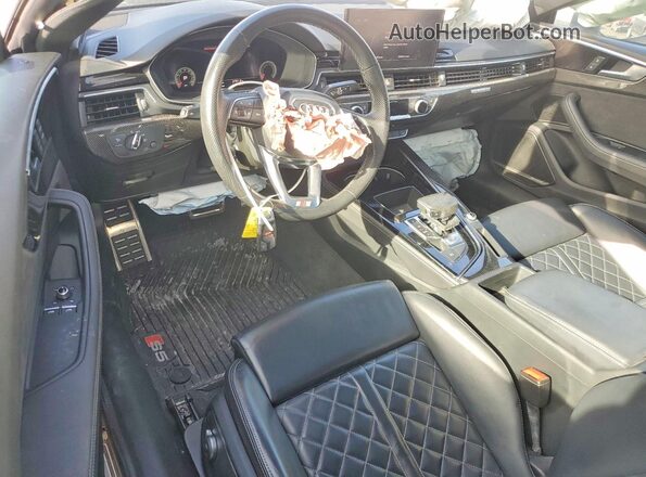 WAUP4AF51MA034781 2021 AUDI S5 Gray Առջևի վահանակի տեսք