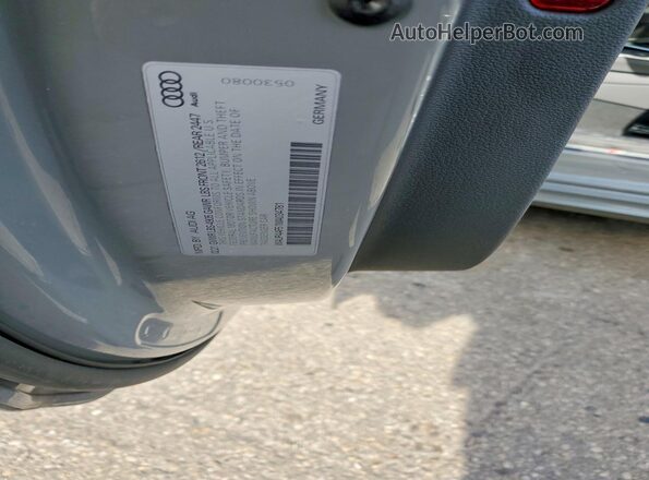 WAUP4AF51MA034781 2021 AUDI S5 Gray Շարժիչի բաժամունքի տեսք