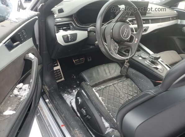 WAUR4AF54JA106397 2018 AUDI S5 Серебряный Вид панели приборов