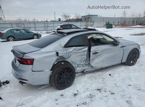 WAUR4AF54JA106397 2018 AUDI S5 Серебряный Задняя правая четверть