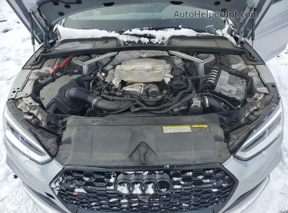 WAUR4AF54JA106397 2018 AUDI S5 Серебряный Вид задней части салона