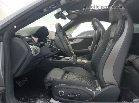 WAUR4AF54JA106397 2018 AUDI S5 Серебряный Вид салона спереди
