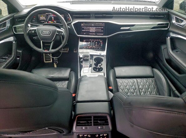 WAUSFBF29NN036191 2022 AUDI S7 Gray წინა პანელის ხედი