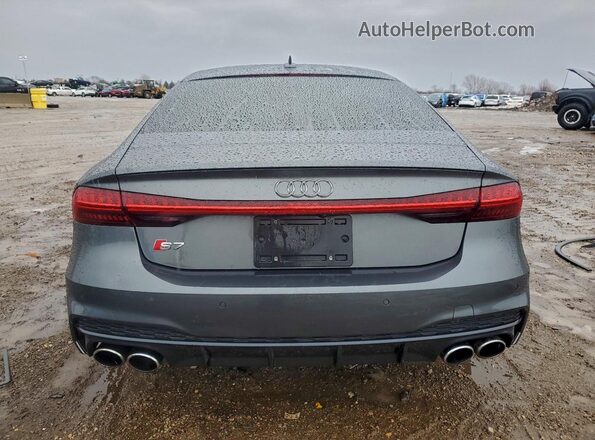 WAUSFBF29NN036191 2022 AUDI S7 Gray უკანა ხედი
