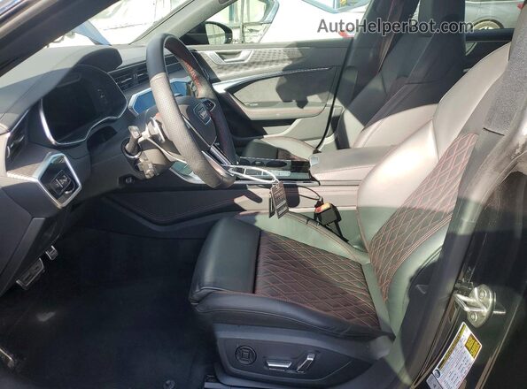 WAUSFBF29SN005535 2025 AUDI S7 Black წინა სალონის ხედი