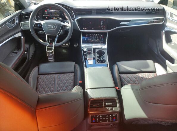 WAUSFBF29SN005535 2025 AUDI S7 Black წინა პანელის ხედი