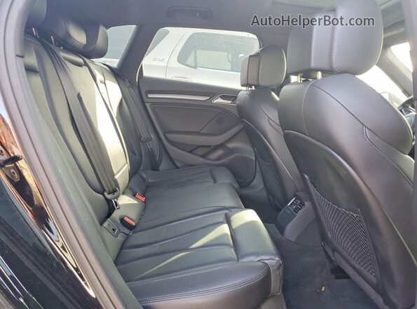 WAUTPBFF7GA105605 2016 AUDI OTHER Black უკანა სავარძლების ხედი