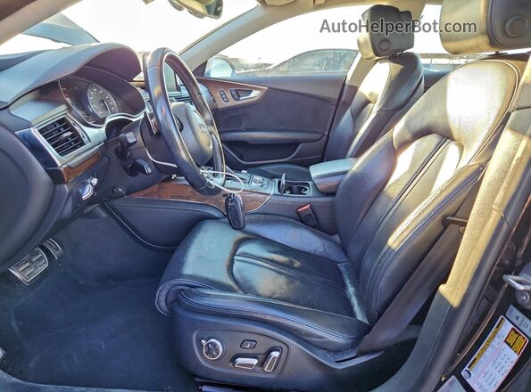 WAUW2AFC2GN064515 2016 AUDI S7 Black წინა სალონის ხედი