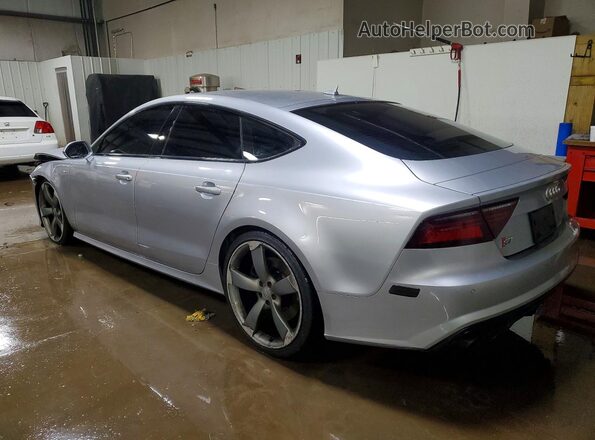 WAUW2AFC3GN022211 2016 AUDI S7 Silver Задня ліва чверть
